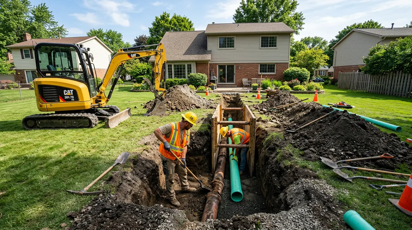 Sewer Line Repair in Richmond, IN